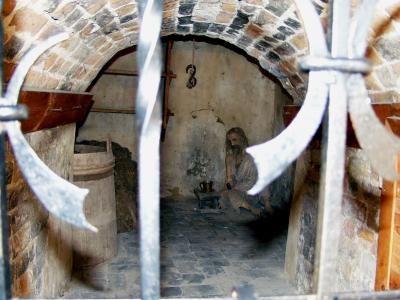 Средневековая тюремная камера в замке Любарта